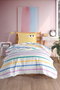 L'essentiel linge de maison Funny - Yellow Juego de Cubre Cama Individual